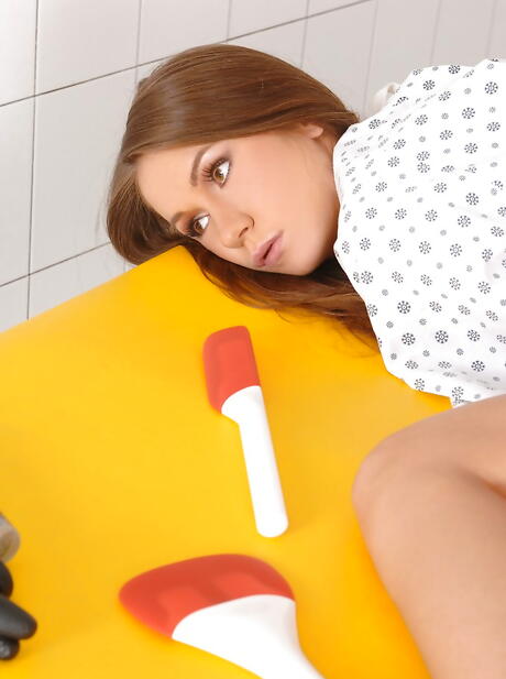 Superb Mika in wild spanking porn 